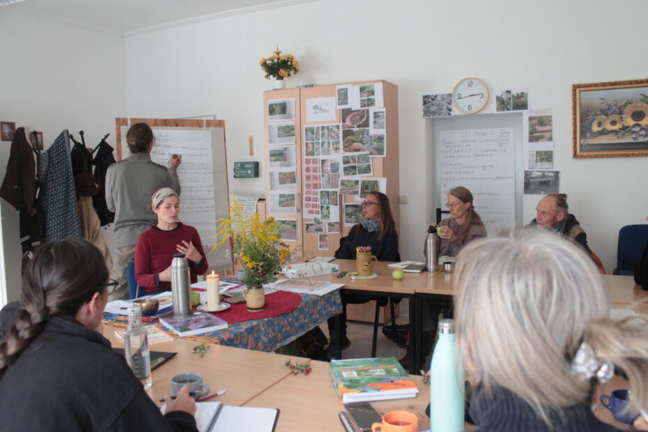 Ein Kräutergarten entsteht! Auftakt unseres einjährigen Lehrgangs am 17. und 18. September